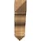 Ekena Millwork Funston Arts & Crafts Rough Sawn Bracket, Western Red Cedar, 6"W x 22"D x 22"H BKT06X22X22FST03RWR - alternate 4